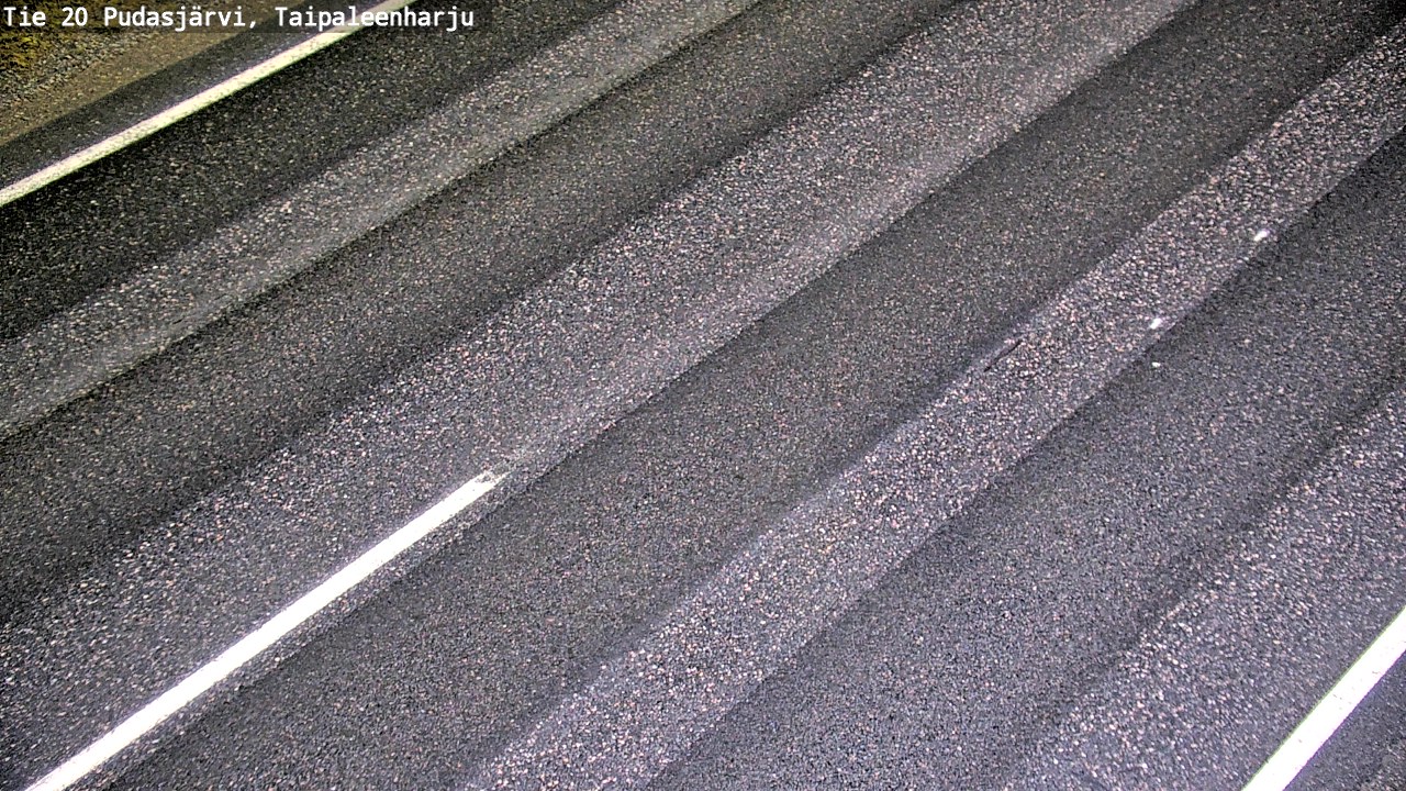 Kelikamerat Kuva Tie 20 Pudasjärvi, Taipaleenharju, Pudasjärvi, Pohjois-Pohjanmaa