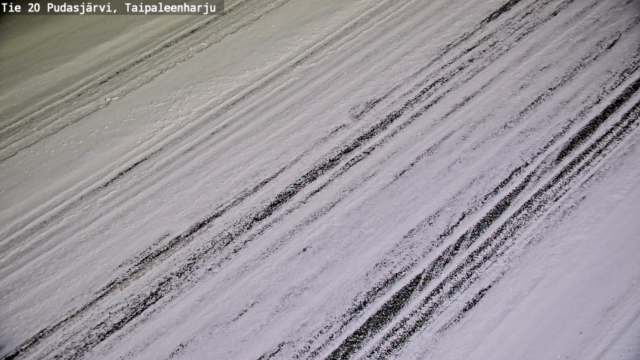 Kelikamerat Kuva Tie 20 Pudasjärvi, Taipaleenharju, Pudasjärvi, Pohjois-Pohjanmaa