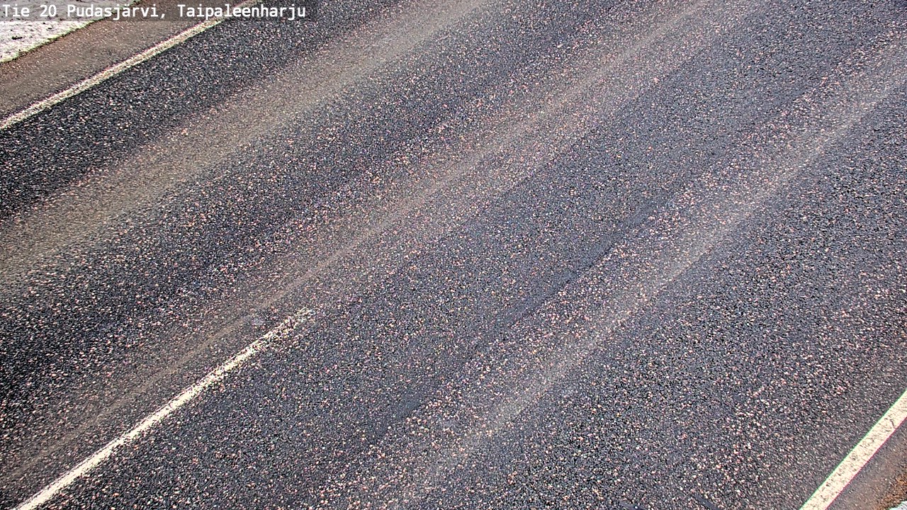 Kelikamerat Kuva Tie 20 Pudasjärvi, Taipaleenharju, Pudasjärvi, Pohjois-Pohjanmaa