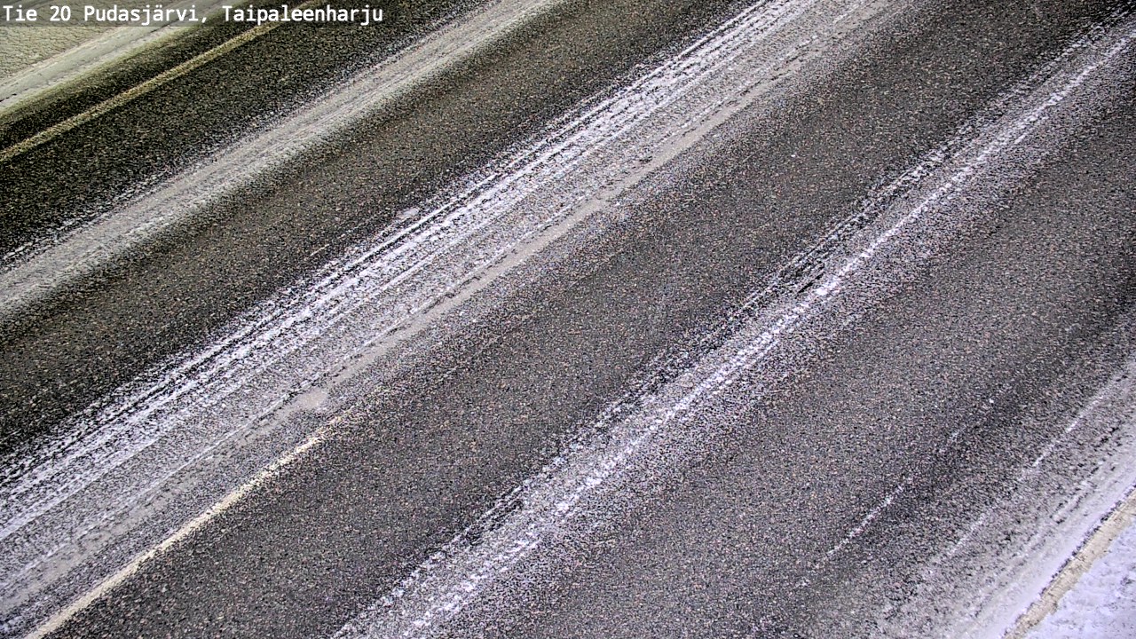 Kelikamerat Kuva Tie 20 Pudasjärvi, Taipaleenharju, Pudasjärvi, Pohjois-Pohjanmaa