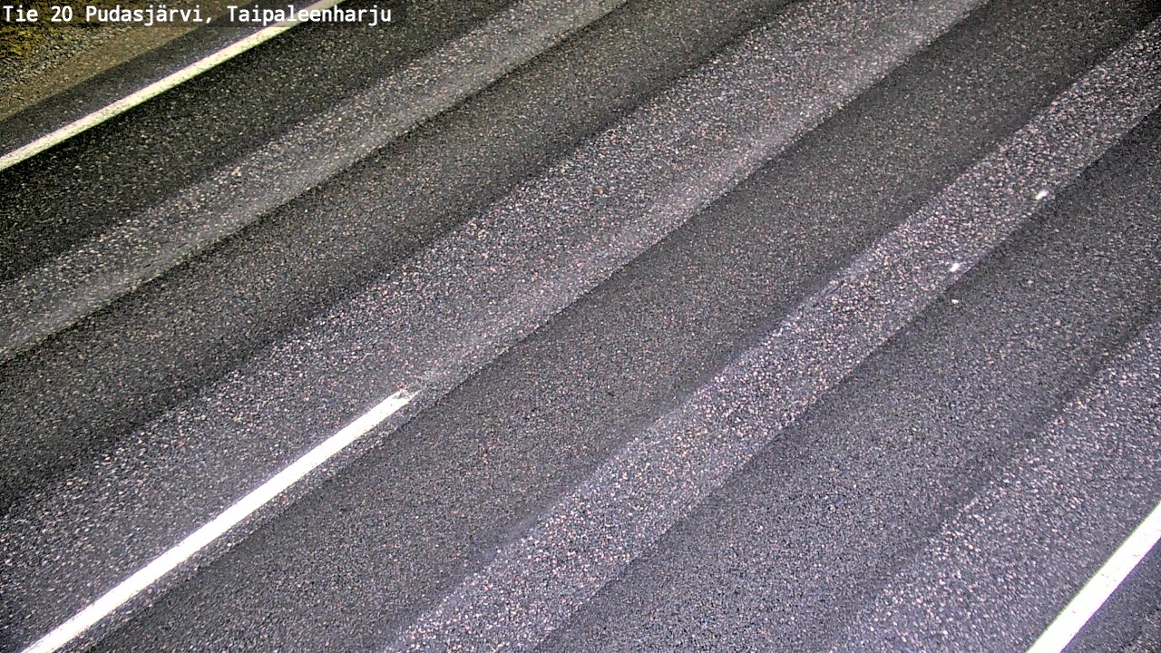 Kelikamerat Kuva Tie 20 Pudasjärvi, Taipaleenharju, Pudasjärvi, Pohjois-Pohjanmaa