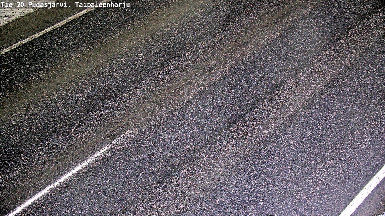 Kelikamerat Kuva Tie 20 Pudasjärvi, Taipaleenharju, Pudasjärvi, Pohjois-Pohjanmaa