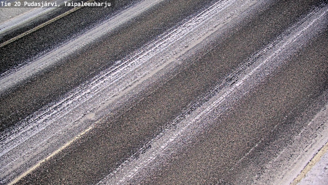 Kelikamerat Kuva Tie 20 Pudasjärvi, Taipaleenharju, Pudasjärvi, Pohjois-Pohjanmaa