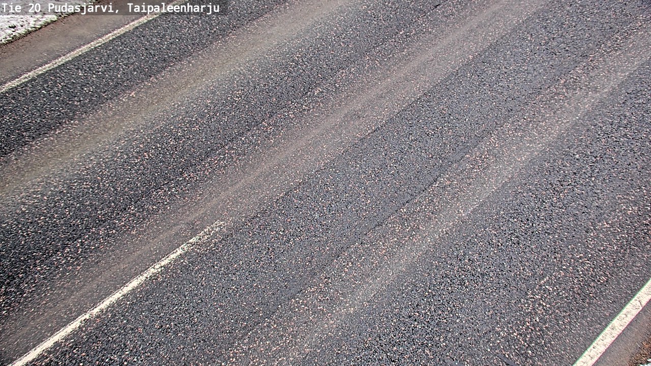 Kelikamerat Kuva Tie 20 Pudasjärvi, Taipaleenharju, Pudasjärvi, Pohjois-Pohjanmaa