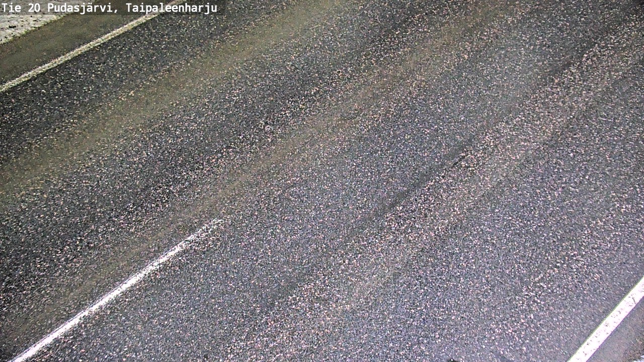Kelikamerat Kuva Tie 20 Pudasjärvi, Taipaleenharju, Pudasjärvi, Pohjois-Pohjanmaa
