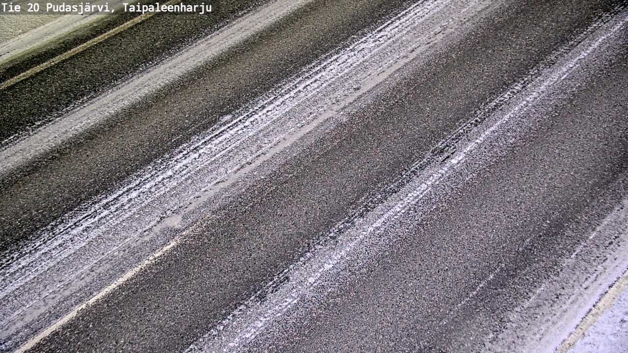 Kelikamerat Kuva Tie 20 Pudasjärvi, Taipaleenharju, Pudasjärvi, Pohjois-Pohjanmaa