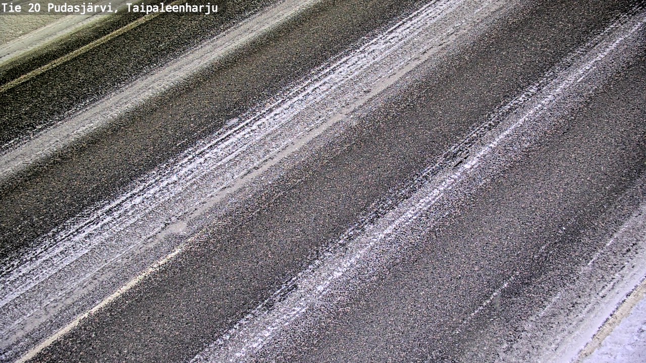 Kelikamerat Kuva Tie 20 Pudasjärvi, Taipaleenharju, Pudasjärvi, Pohjois-Pohjanmaa