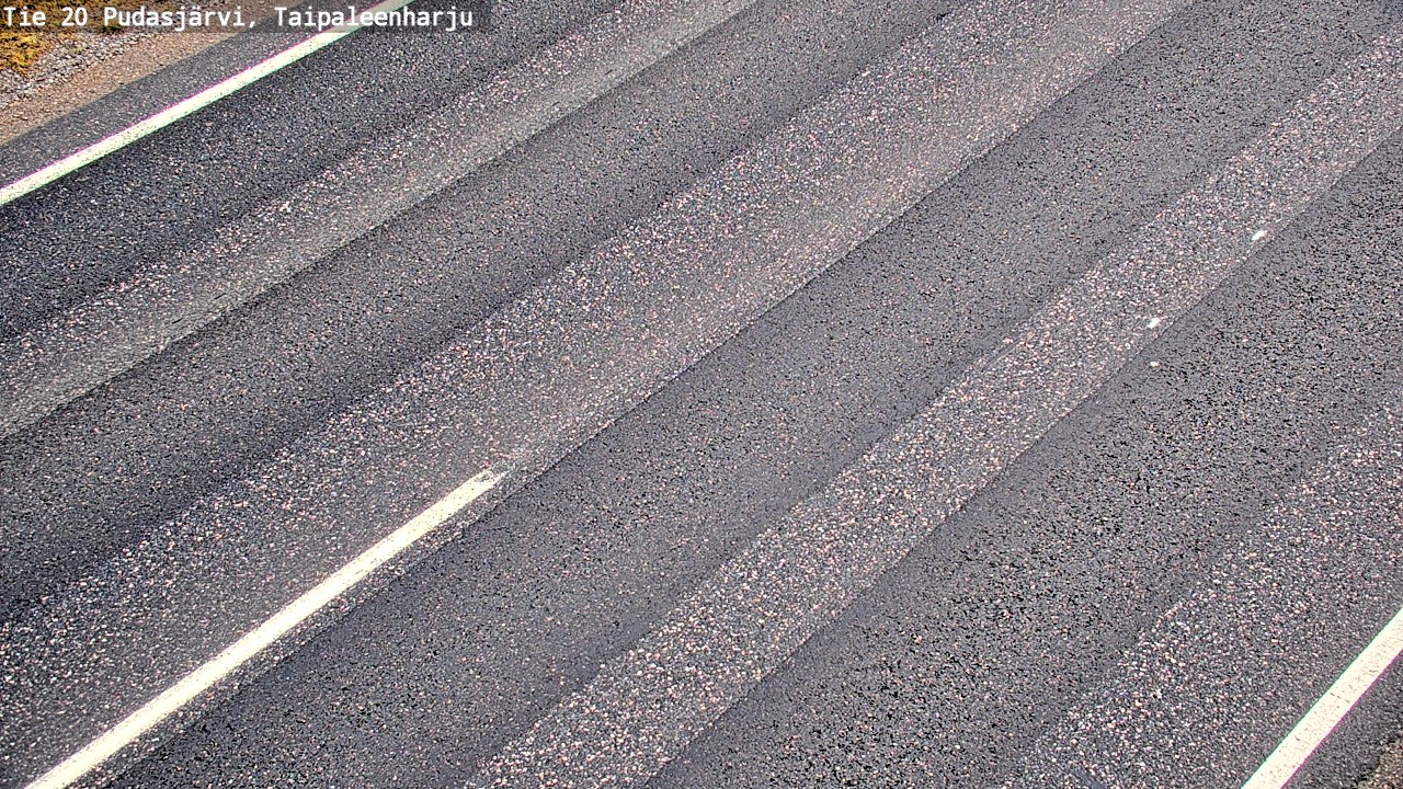 Kelikamerat Kuva Tie 20 Pudasjärvi, Taipaleenharju, Pudasjärvi, Pohjois-Pohjanmaa