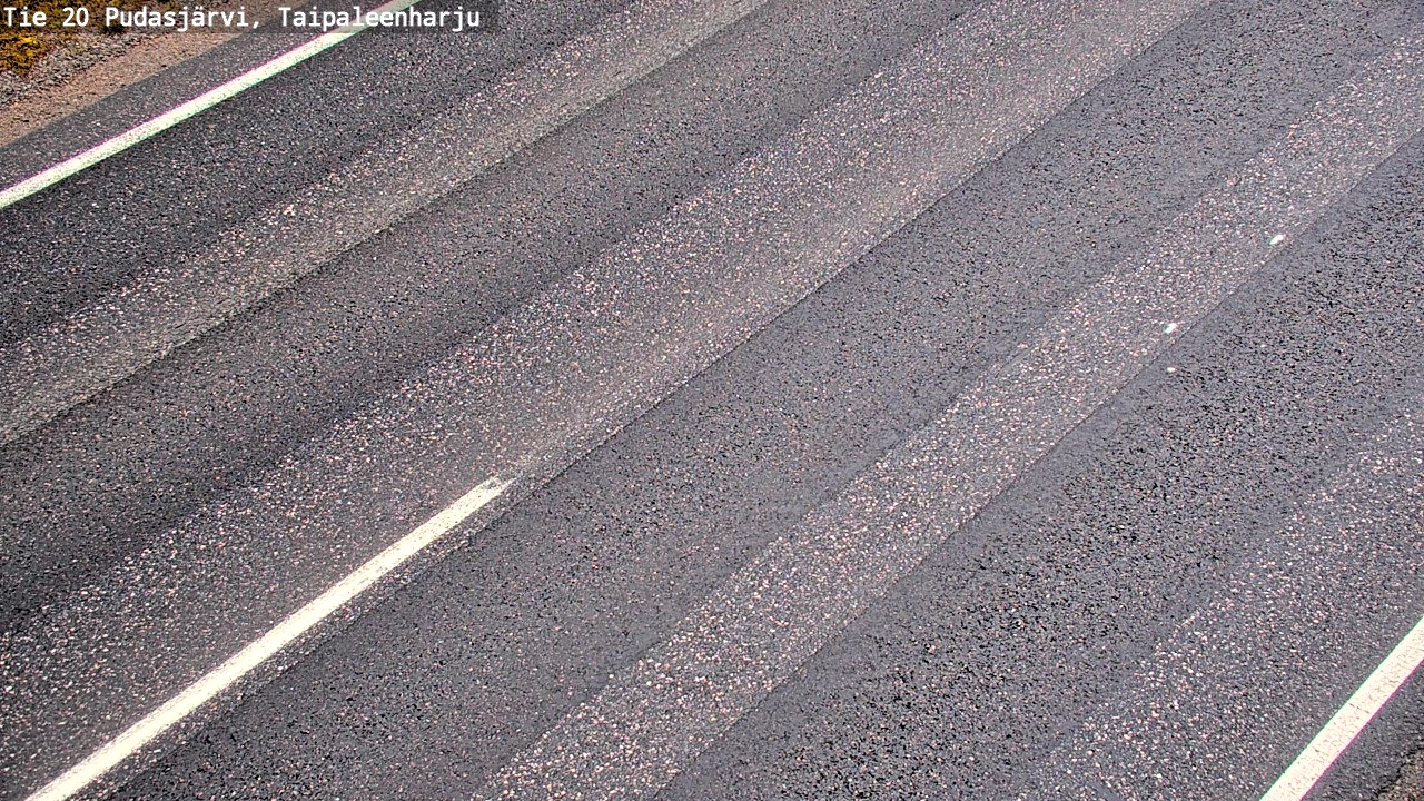 Kelikamerat Kuva Tie 20 Pudasjärvi, Taipaleenharju, Pudasjärvi, Pohjois-Pohjanmaa