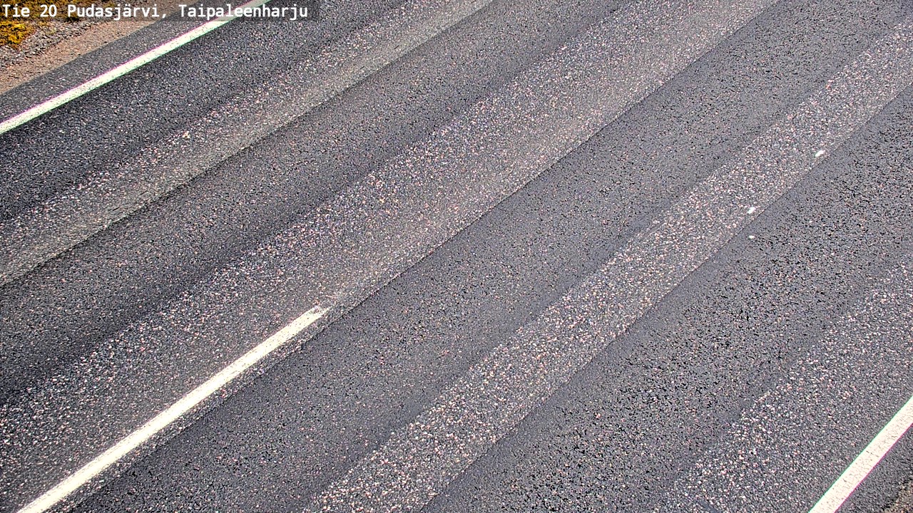 Kelikamerat Kuva Tie 20 Pudasjärvi, Taipaleenharju, Pudasjärvi, Pohjois-Pohjanmaa