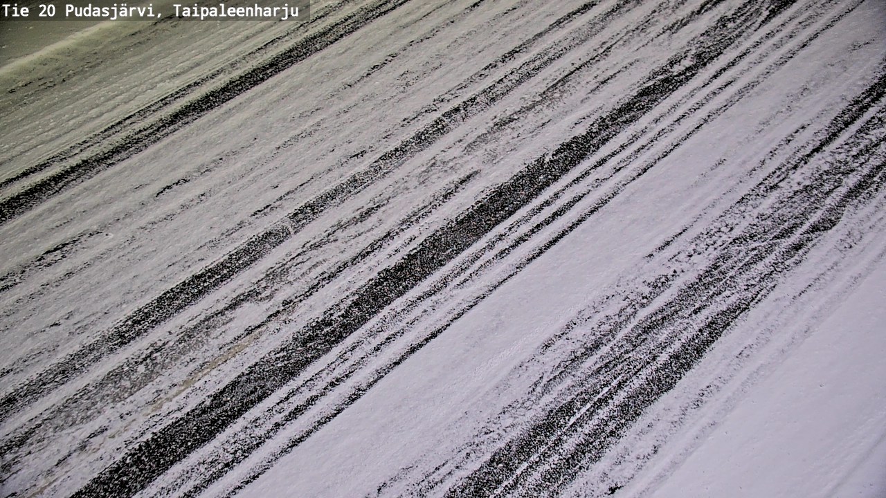 Kelikamerat Kuva Tie 20 Pudasjärvi, Taipaleenharju, Pudasjärvi, Pohjois-Pohjanmaa