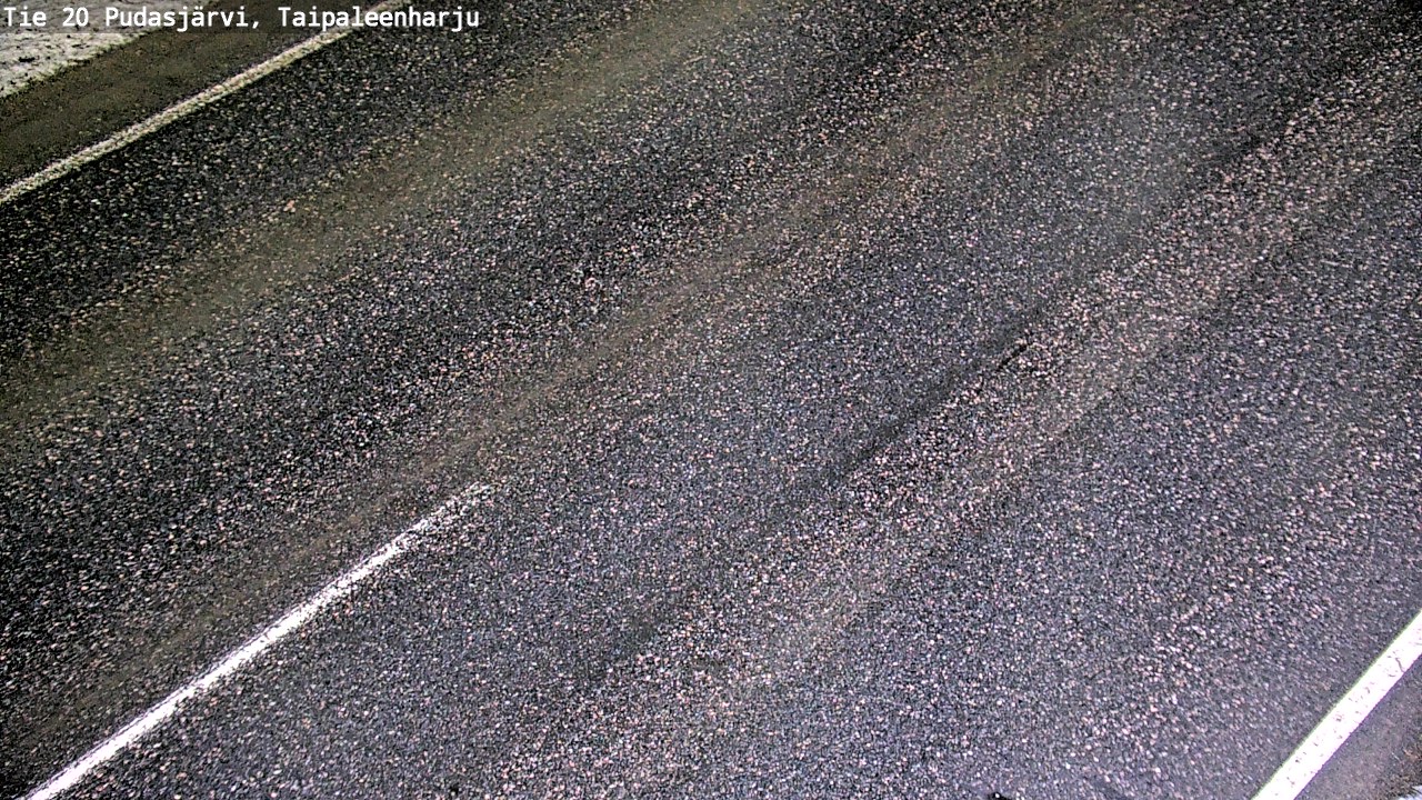 Kelikamerat Kuva Tie 20 Pudasjärvi, Taipaleenharju, Pudasjärvi, Pohjois-Pohjanmaa