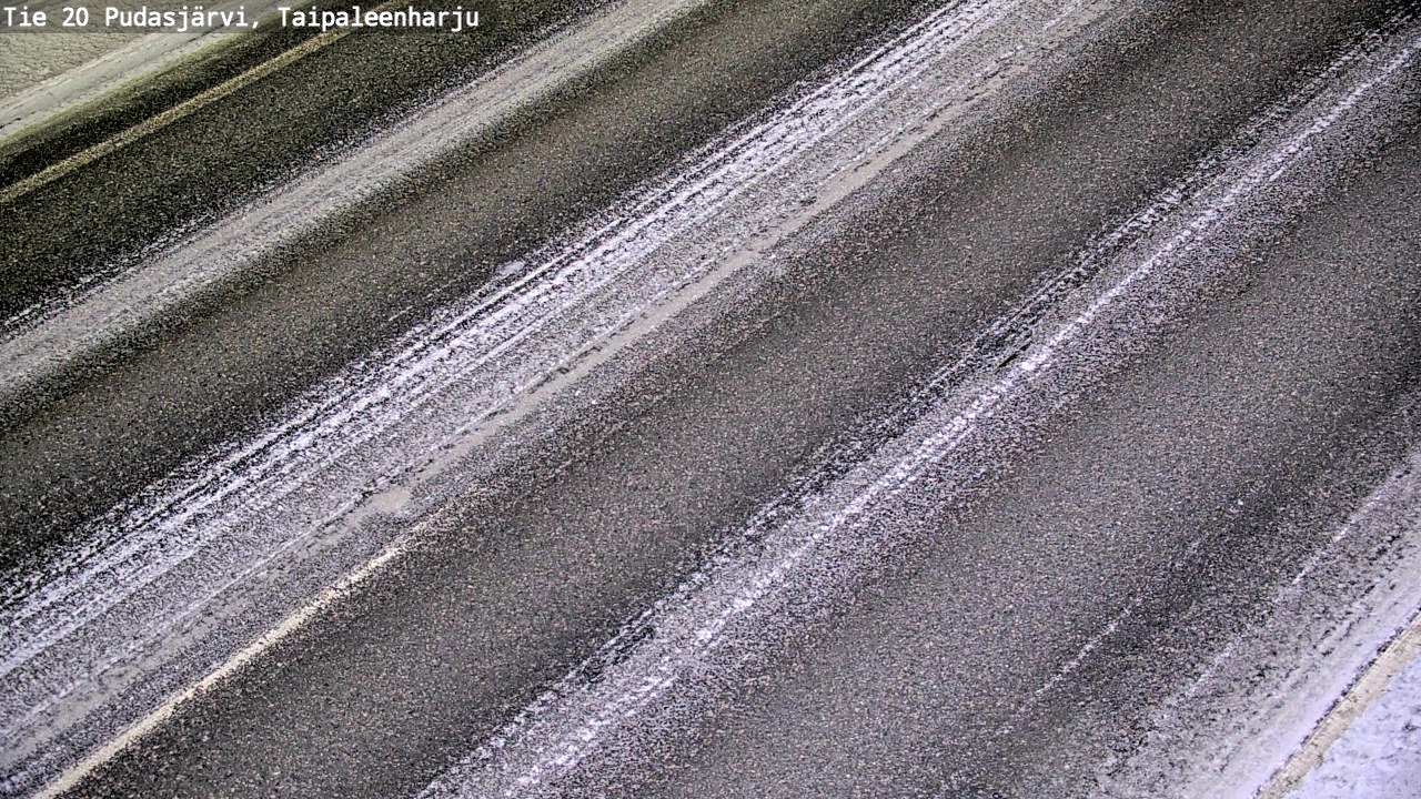Kelikamerat Kuva Tie 20 Pudasjärvi, Taipaleenharju, Pudasjärvi, Pohjois-Pohjanmaa