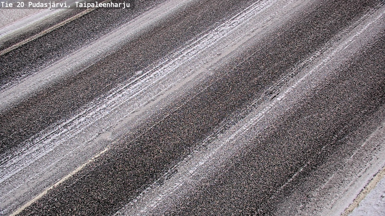 Kelikamerat Kuva Tie 20 Pudasjärvi, Taipaleenharju, Pudasjärvi, Pohjois-Pohjanmaa
