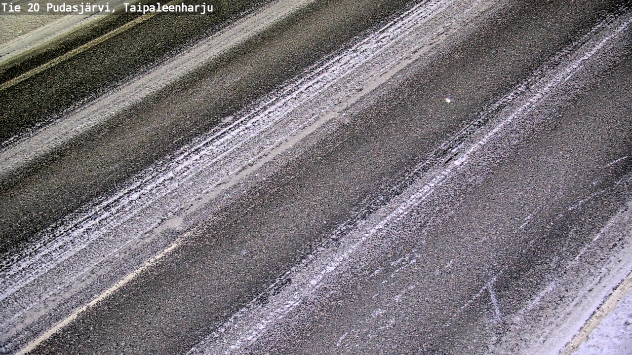 Kelikamerat Kuva Tie 20 Pudasjärvi, Taipaleenharju, Pudasjärvi, Pohjois-Pohjanmaa