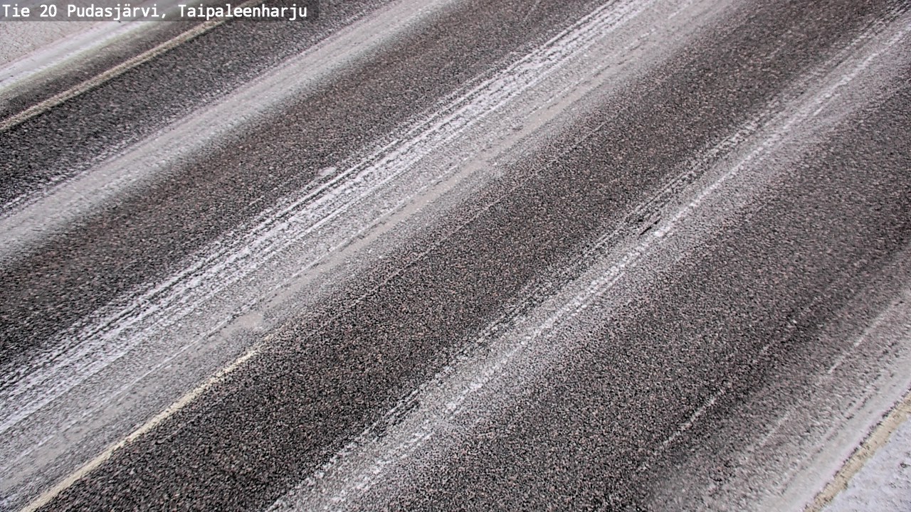 Kelikamerat Kuva Tie 20 Pudasjärvi, Taipaleenharju, Pudasjärvi, Pohjois-Pohjanmaa
