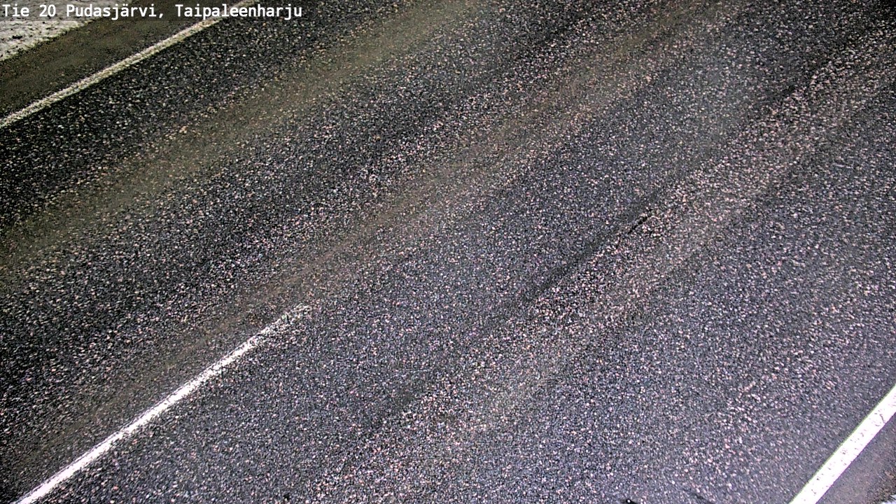 Kelikamerat Kuva Tie 20 Pudasjärvi, Taipaleenharju, Pudasjärvi, Pohjois-Pohjanmaa