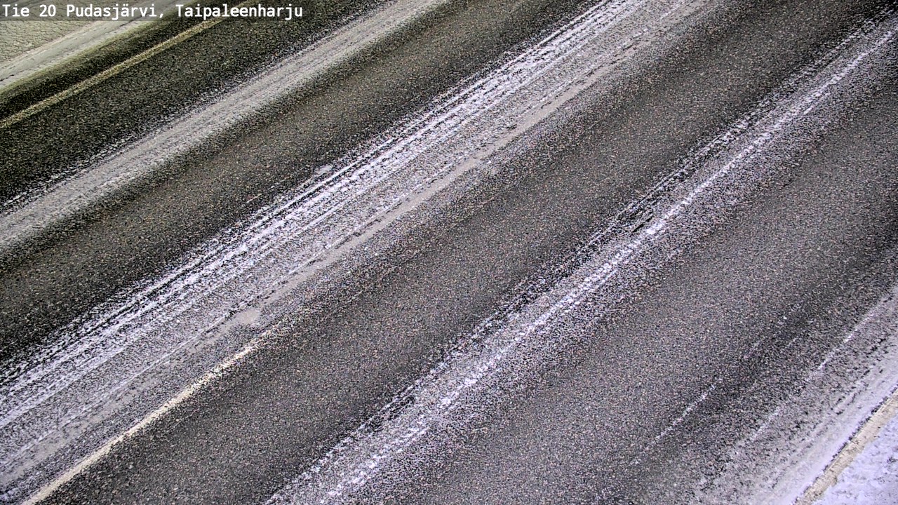 Kelikamerat Kuva Tie 20 Pudasjärvi, Taipaleenharju, Pudasjärvi, Pohjois-Pohjanmaa