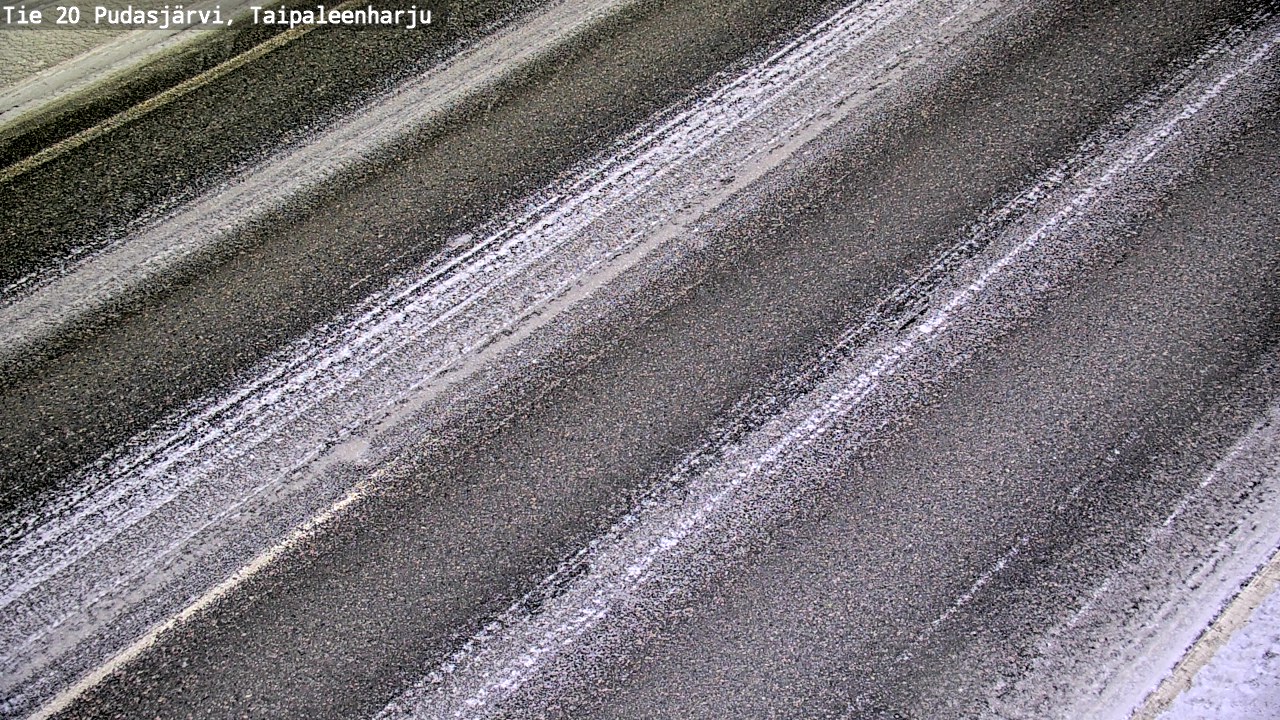 Kelikamerat Kuva Tie 20 Pudasjärvi, Taipaleenharju, Pudasjärvi, Pohjois-Pohjanmaa