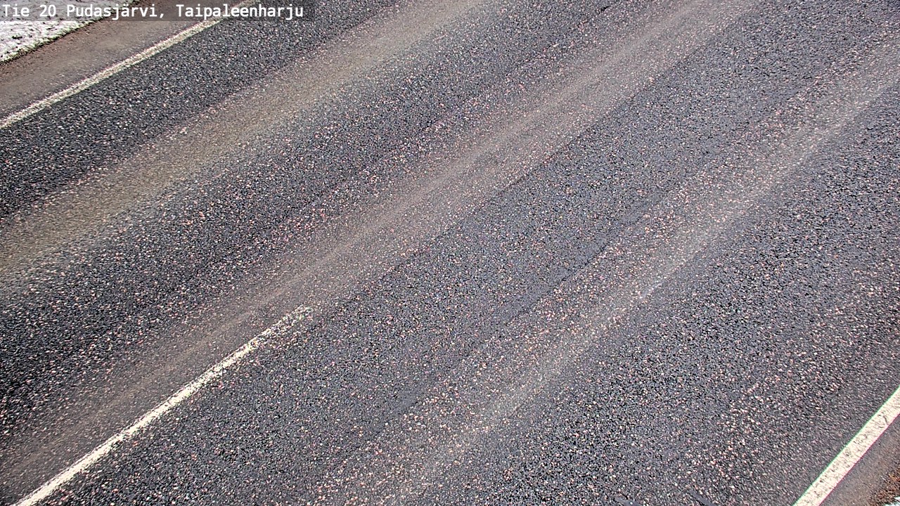 Kelikamerat Kuva Tie 20 Pudasjärvi, Taipaleenharju, Pudasjärvi, Pohjois-Pohjanmaa
