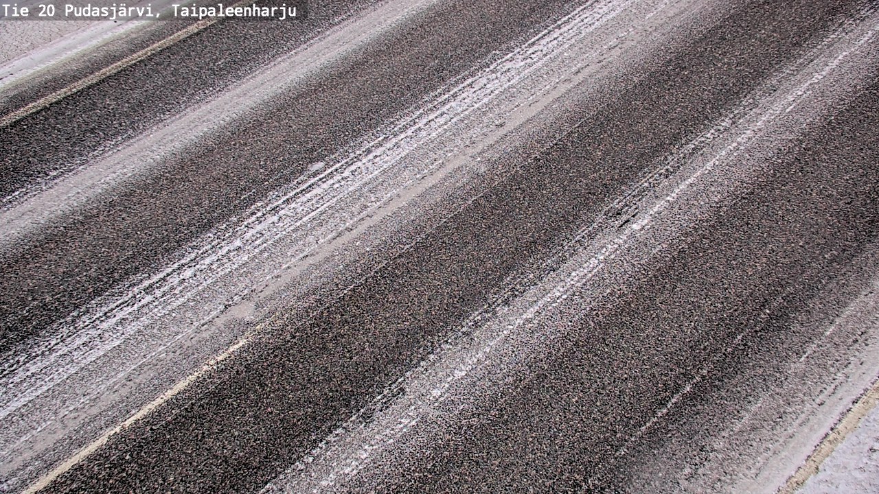 Kelikamerat Kuva Tie 20 Pudasjärvi, Taipaleenharju, Pudasjärvi, Pohjois-Pohjanmaa