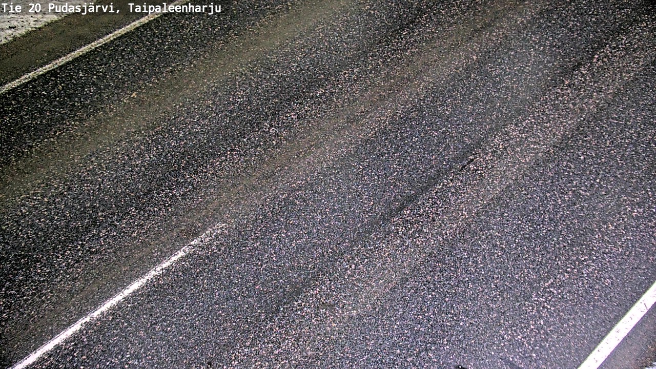 Kelikamerat Kuva Tie 20 Pudasjärvi, Taipaleenharju, Pudasjärvi, Pohjois-Pohjanmaa