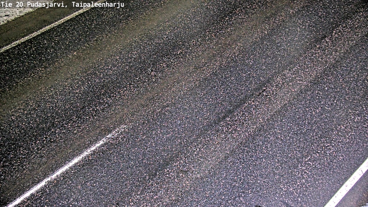 Kelikamerat Kuva Tie 20 Pudasjärvi, Taipaleenharju, Pudasjärvi, Pohjois-Pohjanmaa