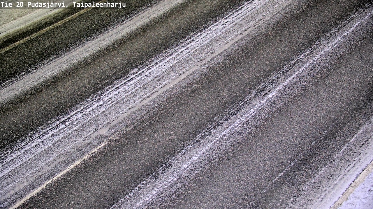 Kelikamerat Kuva Tie 20 Pudasjärvi, Taipaleenharju, Pudasjärvi, Pohjois-Pohjanmaa