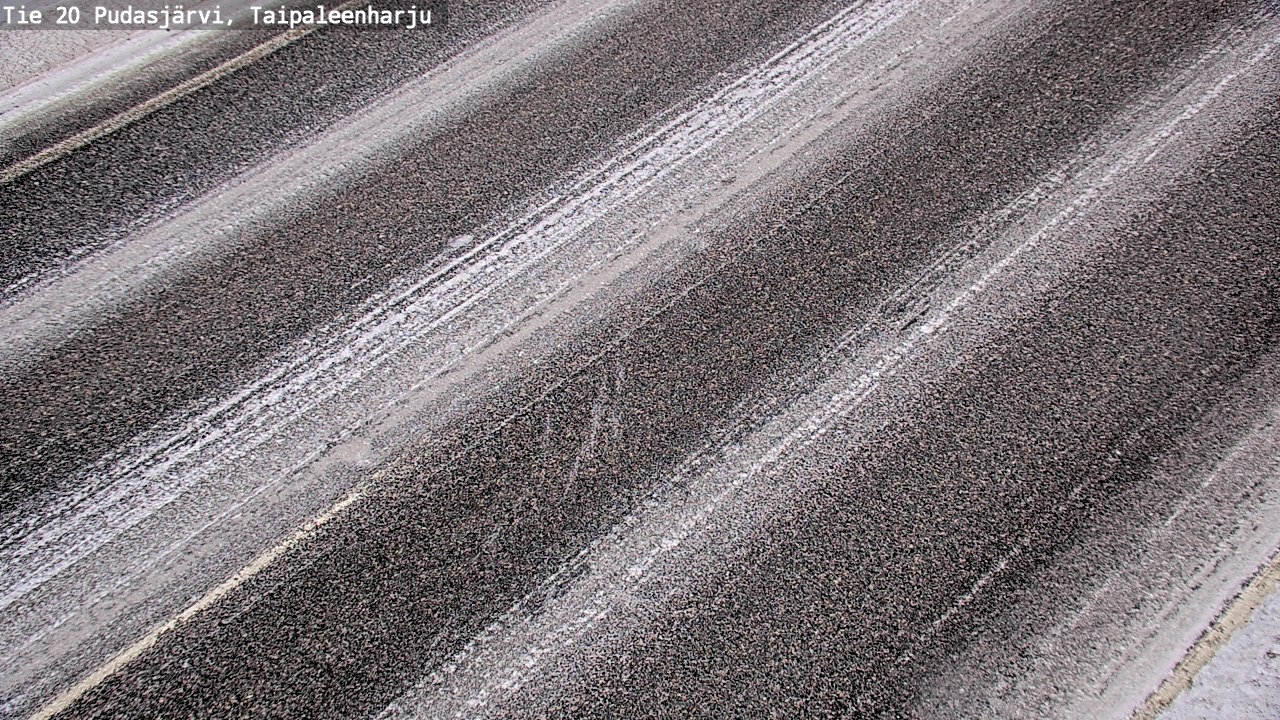 Kelikamerat Kuva Tie 20 Pudasjärvi, Taipaleenharju, Pudasjärvi, Pohjois-Pohjanmaa