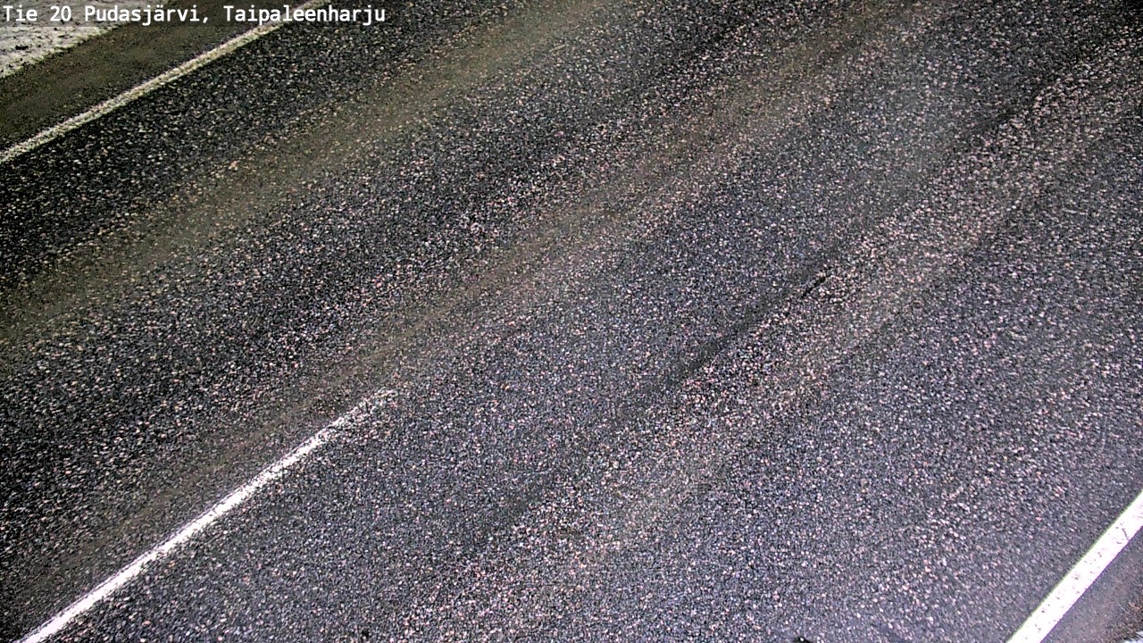 Kelikamerat Kuva Tie 20 Pudasjärvi, Taipaleenharju, Pudasjärvi, Pohjois-Pohjanmaa