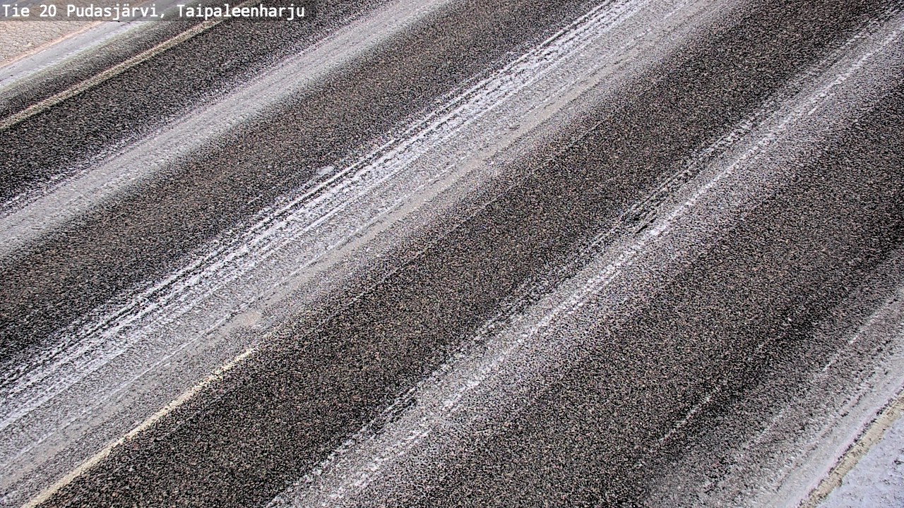 Kelikamerat Kuva Tie 20 Pudasjärvi, Taipaleenharju, Pudasjärvi, Pohjois-Pohjanmaa