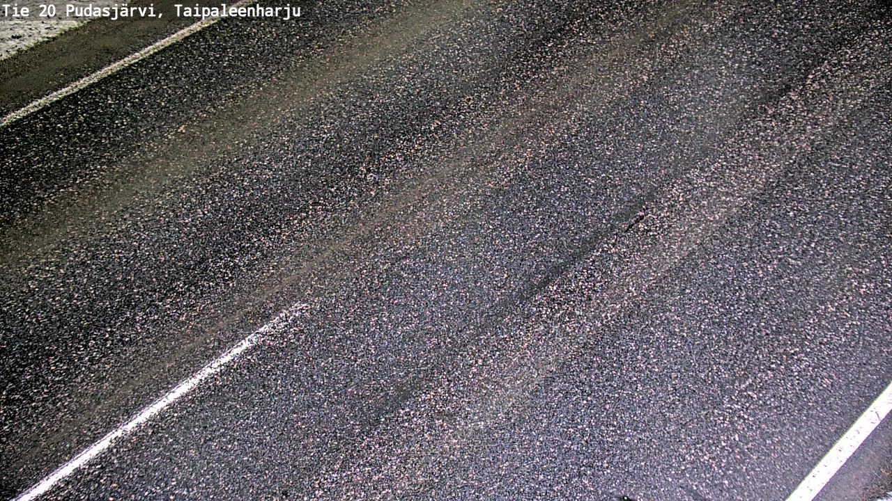 Kelikamerat Kuva Tie 20 Pudasjärvi, Taipaleenharju, Pudasjärvi, Pohjois-Pohjanmaa