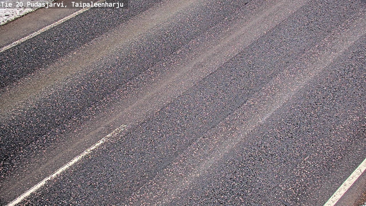 Kelikamerat Kuva Tie 20 Pudasjärvi, Taipaleenharju, Pudasjärvi, Pohjois-Pohjanmaa
