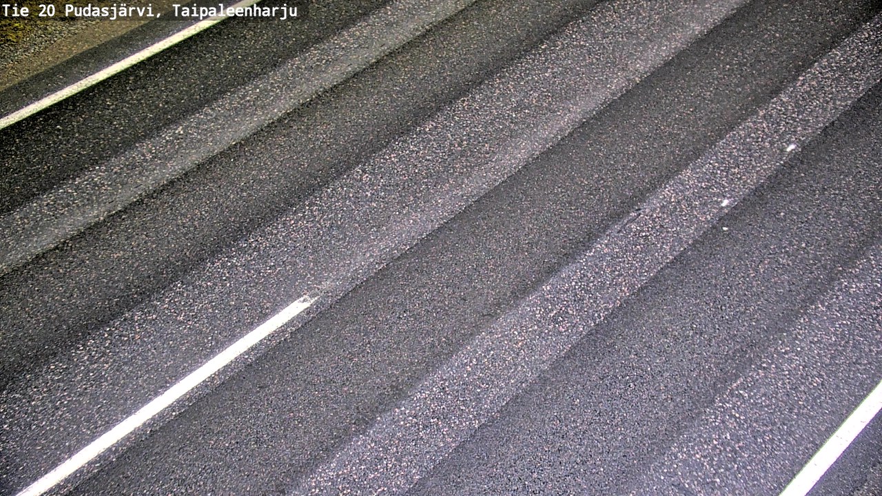 Kelikamerat Kuva Tie 20 Pudasjärvi, Taipaleenharju, Pudasjärvi, Pohjois-Pohjanmaa