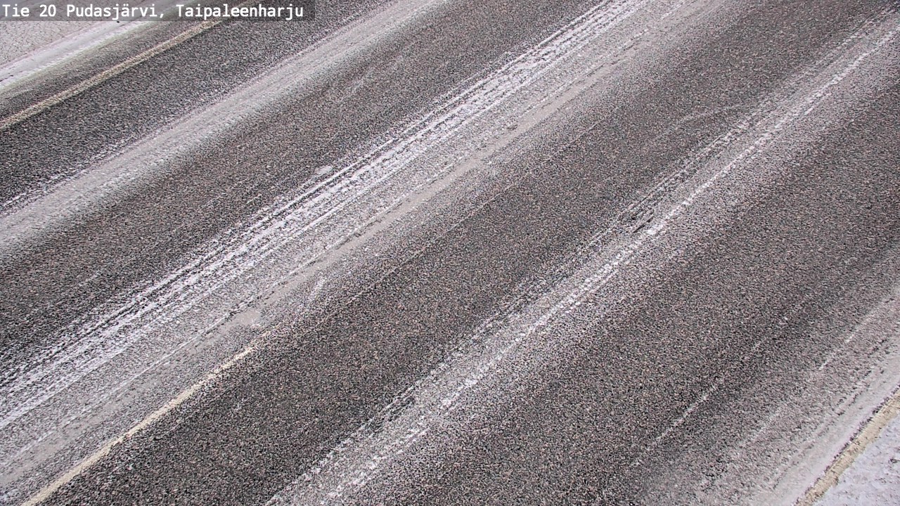 Kelikamerat Kuva Tie 20 Pudasjärvi, Taipaleenharju, Pudasjärvi, Pohjois-Pohjanmaa