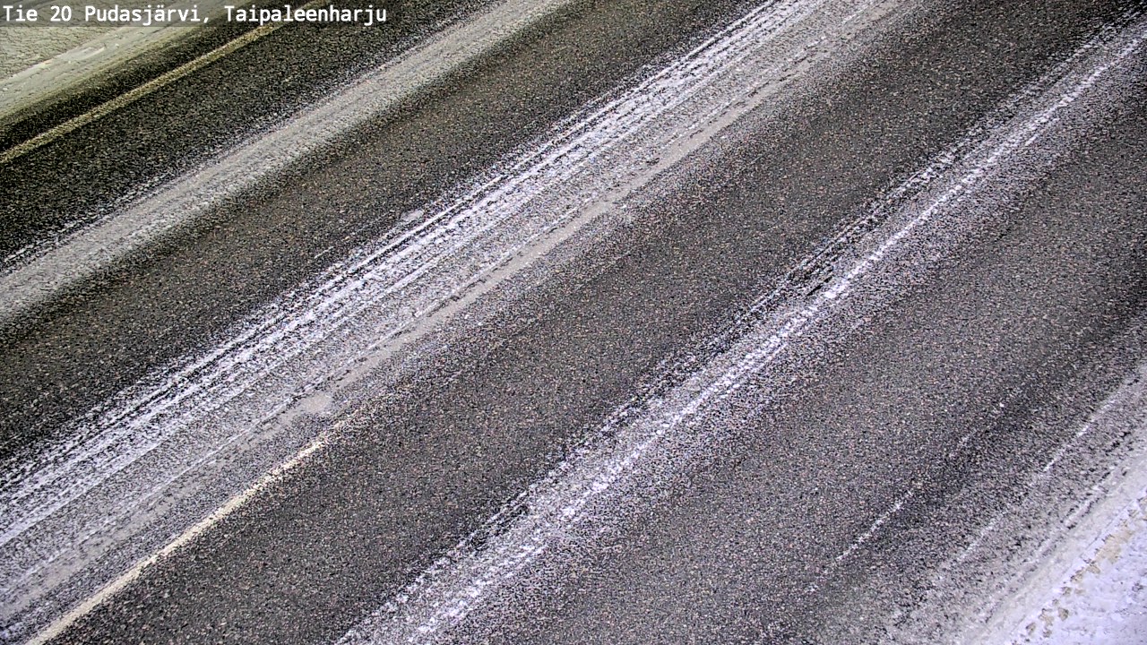 Kelikamerat Kuva Tie 20 Pudasjärvi, Taipaleenharju, Pudasjärvi, Pohjois-Pohjanmaa