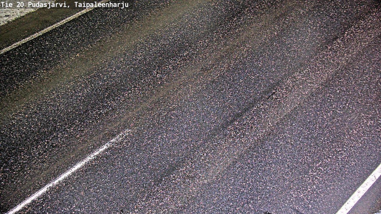 Kelikamerat Kuva Tie 20 Pudasjärvi, Taipaleenharju, Pudasjärvi, Pohjois-Pohjanmaa