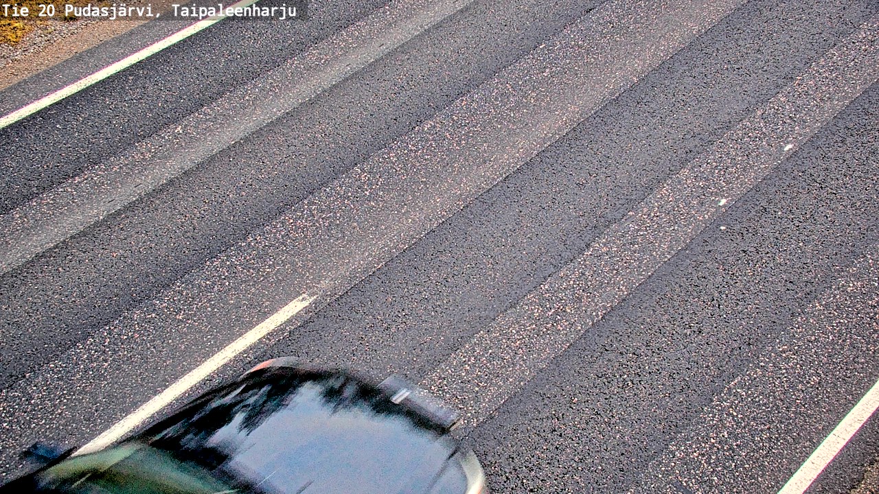 Kelikamerat Kuva Tie 20 Pudasjärvi, Taipaleenharju, Pudasjärvi, Pohjois-Pohjanmaa