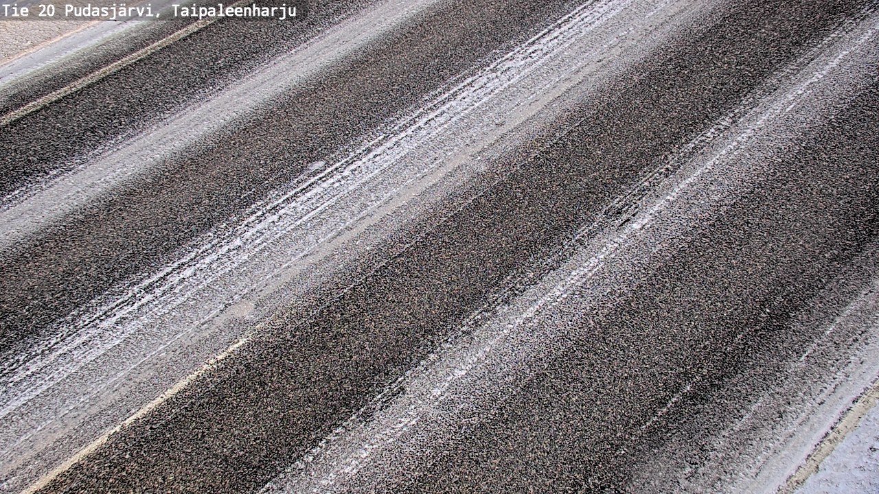 Kelikamerat Kuva Tie 20 Pudasjärvi, Taipaleenharju, Pudasjärvi, Pohjois-Pohjanmaa