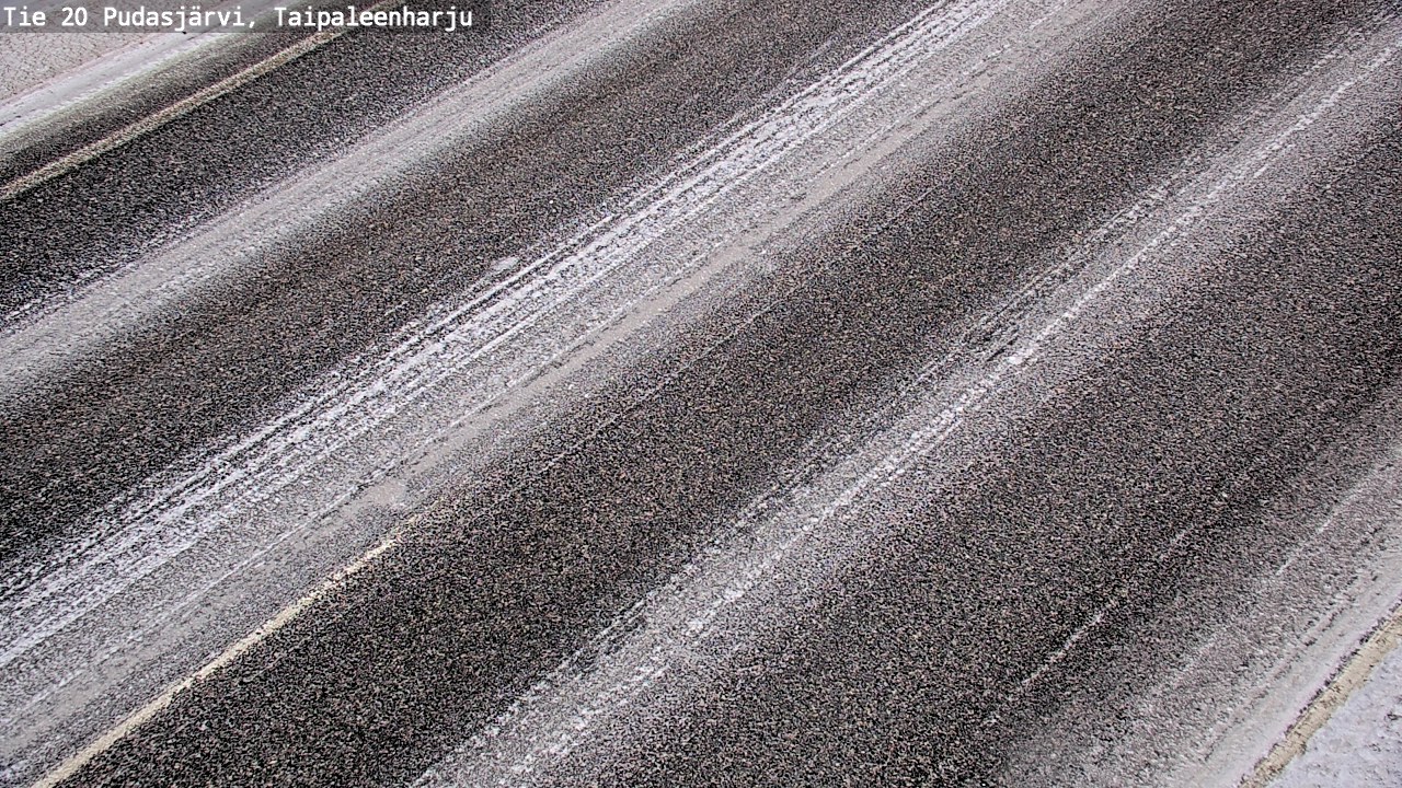 Kelikamerat Kuva Tie 20 Pudasjärvi, Taipaleenharju, Pudasjärvi, Pohjois-Pohjanmaa