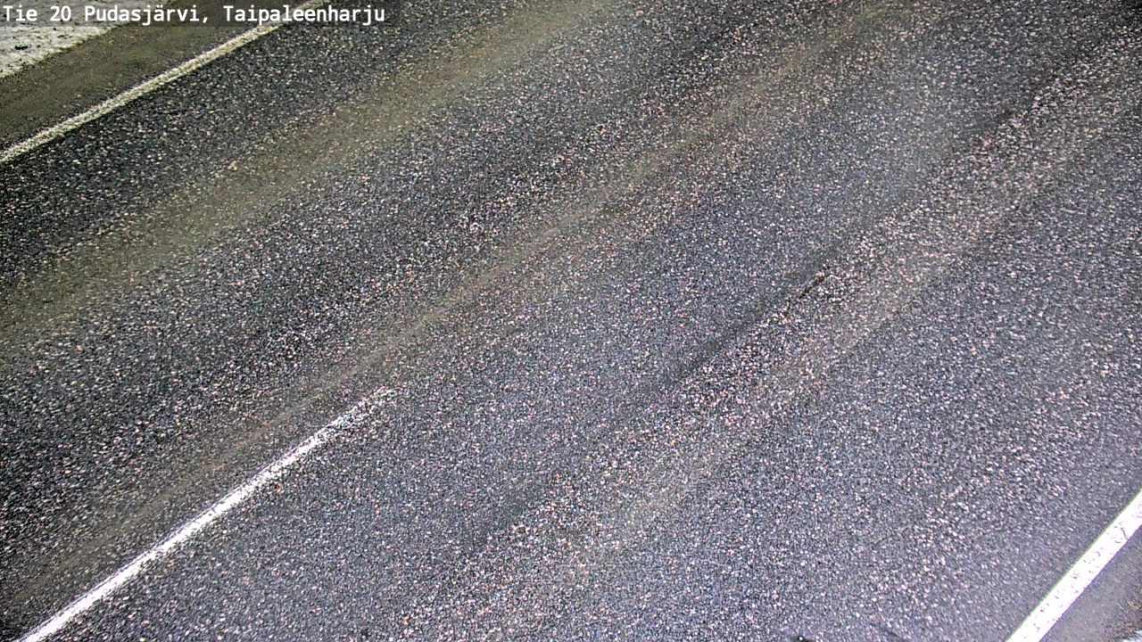 Kelikamerat Kuva Tie 20 Pudasjärvi, Taipaleenharju, Pudasjärvi, Pohjois-Pohjanmaa