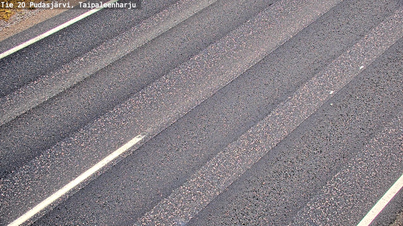 Kelikamerat Kuva Tie 20 Pudasjärvi, Taipaleenharju, Pudasjärvi, Pohjois-Pohjanmaa