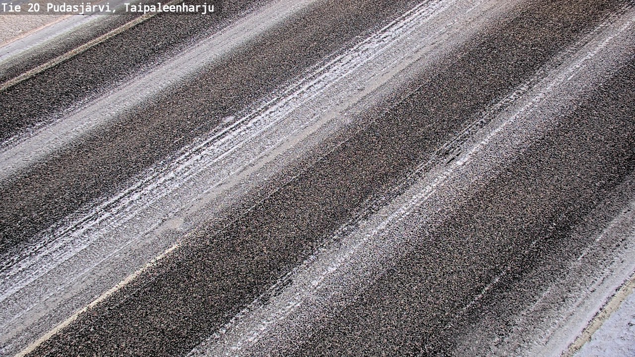 Kelikamerat Kuva Tie 20 Pudasjärvi, Taipaleenharju, Pudasjärvi, Pohjois-Pohjanmaa