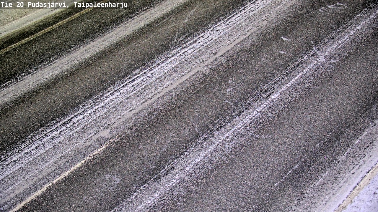Kelikamerat Kuva Tie 20 Pudasjärvi, Taipaleenharju, Pudasjärvi, Pohjois-Pohjanmaa