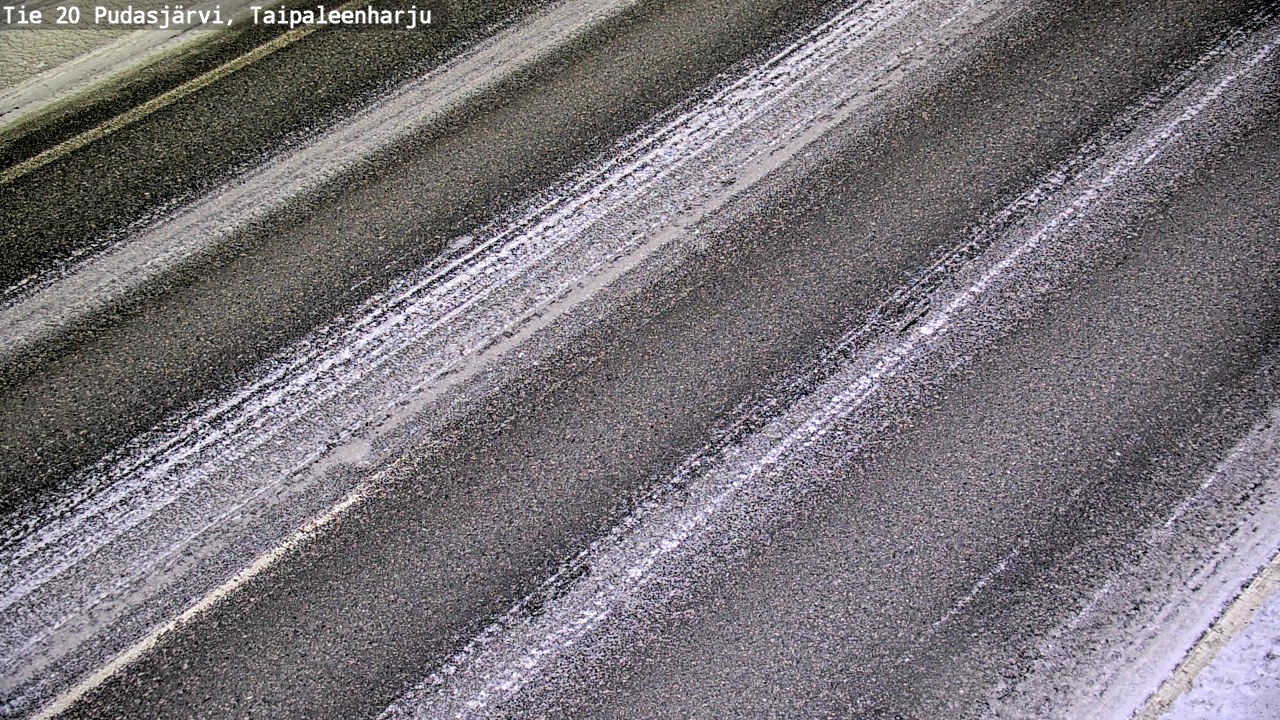 Kelikamerat Kuva Tie 20 Pudasjärvi, Taipaleenharju, Pudasjärvi, Pohjois-Pohjanmaa