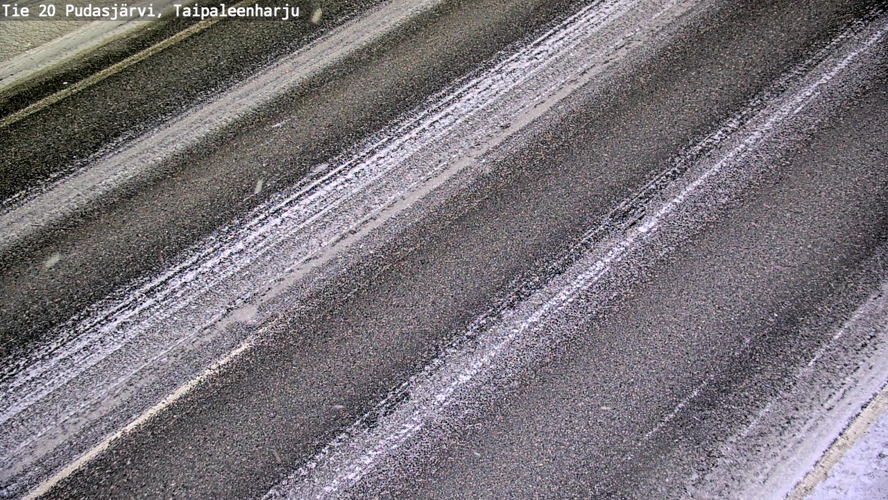 Kelikamerat Kuva Tie 20 Pudasjärvi, Taipaleenharju, Pudasjärvi, Pohjois-Pohjanmaa