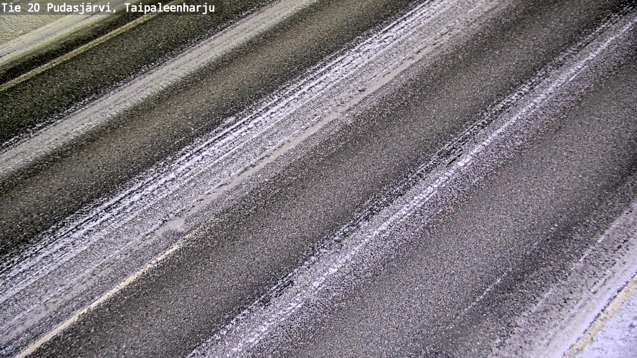 Kelikamerat Kuva Tie 20 Pudasjärvi, Taipaleenharju, Pudasjärvi, Pohjois-Pohjanmaa