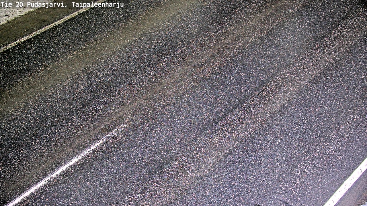 Kelikamerat Kuva Tie 20 Pudasjärvi, Taipaleenharju, Pudasjärvi, Pohjois-Pohjanmaa