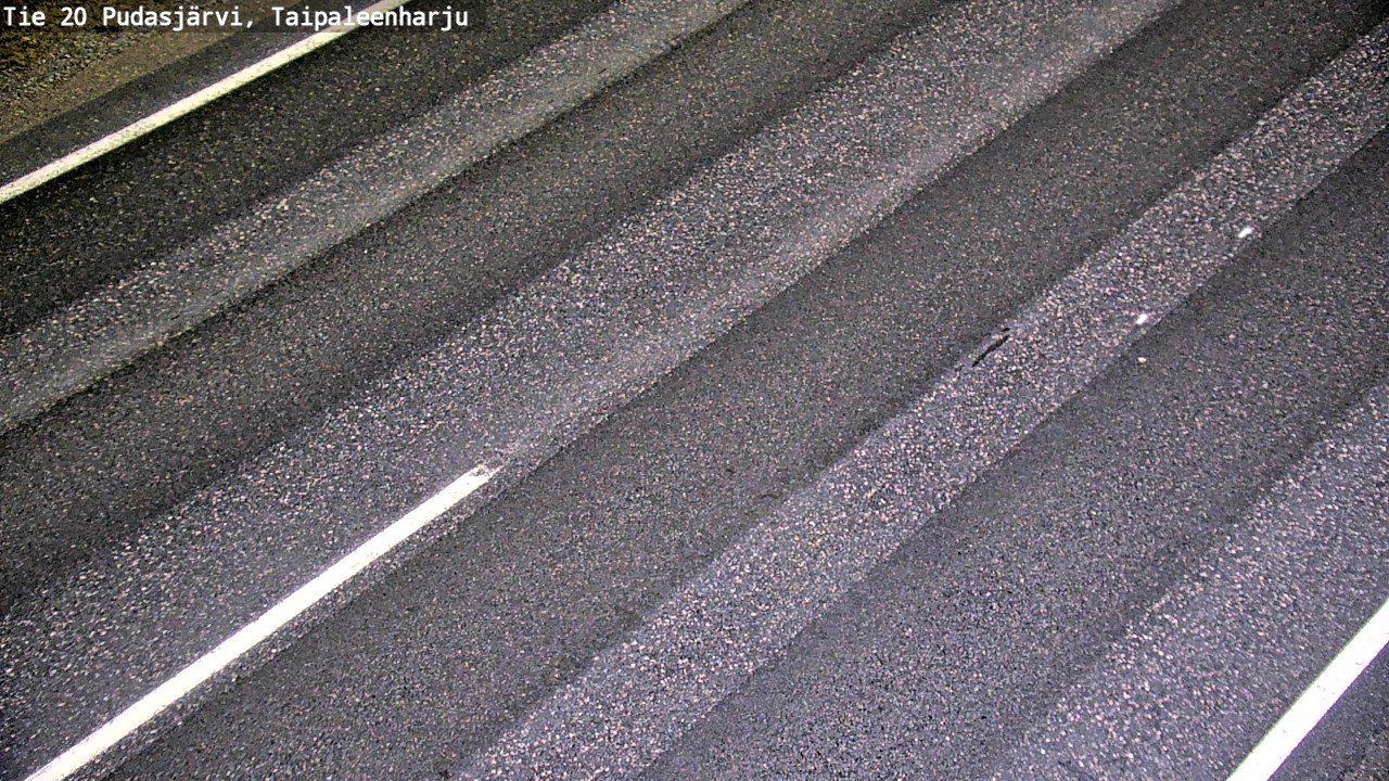 Kelikamerat Kuva Tie 20 Pudasjärvi, Taipaleenharju, Pudasjärvi, Pohjois-Pohjanmaa