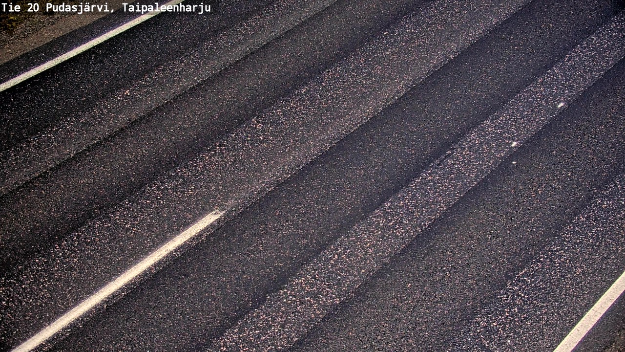 Kelikamerat Kuva Tie 20 Pudasjärvi, Taipaleenharju, Pudasjärvi, Pohjois-Pohjanmaa